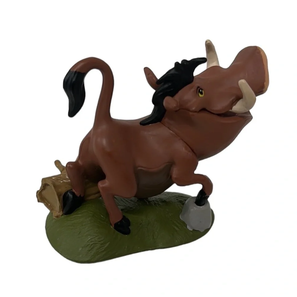 Disney Exclusive The Lion King Mufasa w/ Zazu and Pumba PVC Figures Cake Toppers